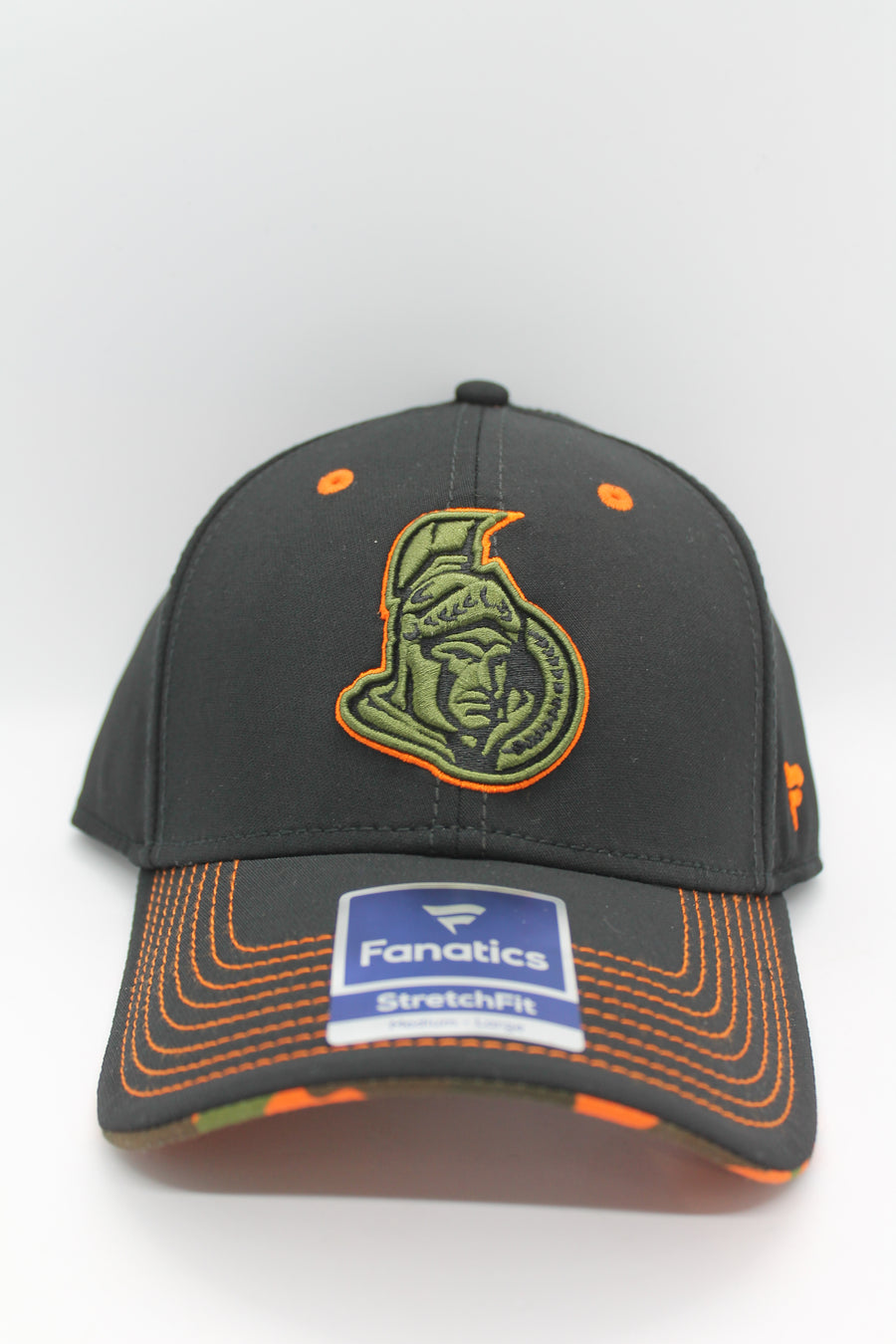 NHL Ottawa Senators Fanatics Stretch Fit Camo Hat