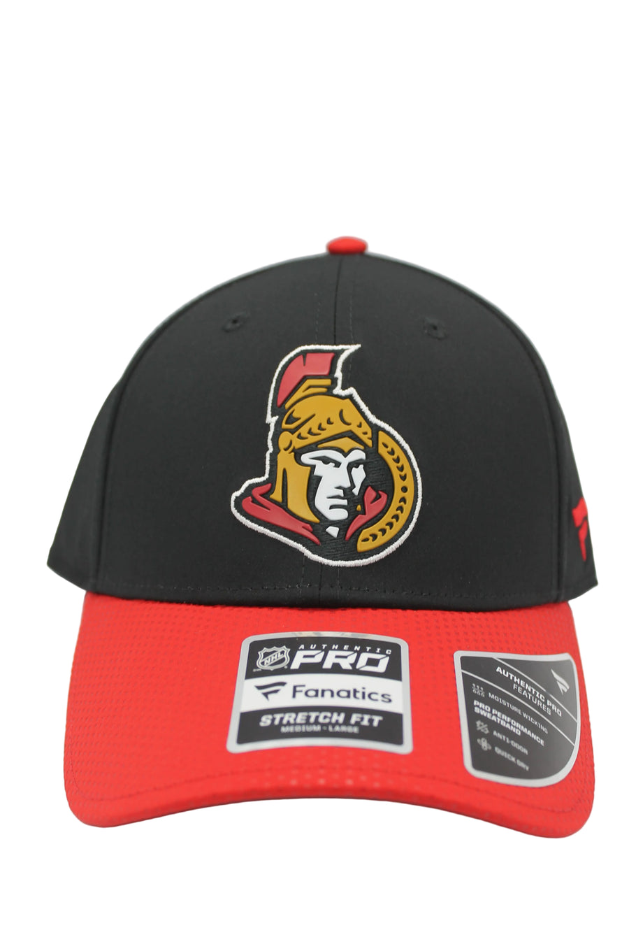 NHL Ottawa Senators Fanatics Authentic Pro Draft Stretch Fit Hat
