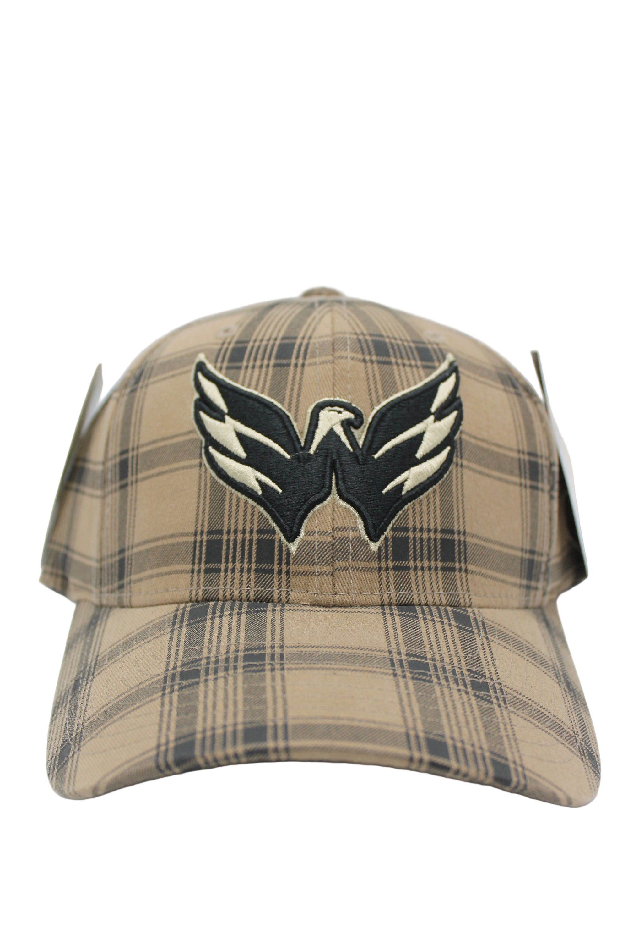 NHL Washington Capitals OTH Plaid Flex Fit Hat