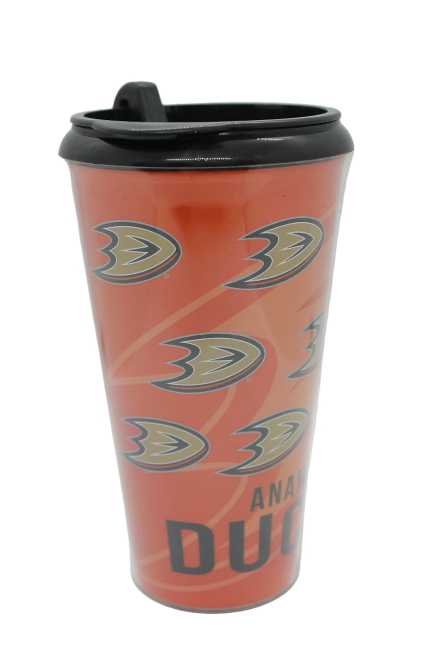 NHL Anaheim Ducks Plastic Travel Mug with Lid