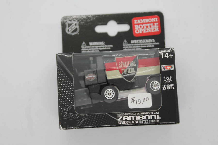 NHL Ottawa Senators Zamboni Bottle Opener