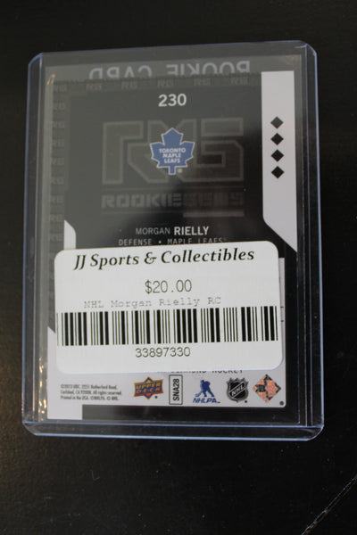 Morgan Rielly 2013-14 Upper Deck Black Diamond Rookie Card