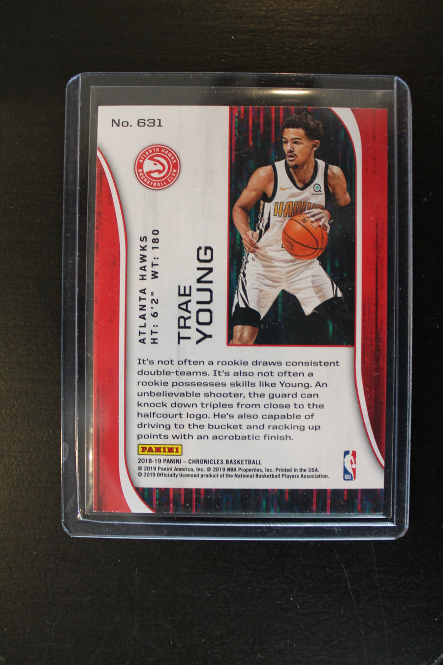 Trae Young 2018-19 Panini Chronicles Rookie and Stars Rookie Card