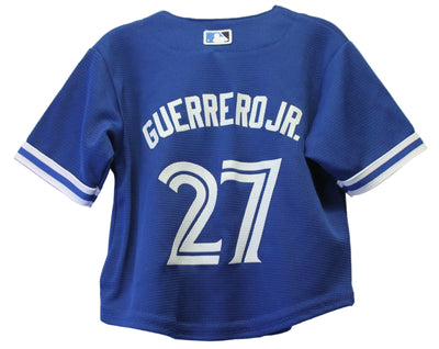 MLB Toronto Blue Jays Baby/Toddler Guerrero Jr. Majestic CoolBase Jersey