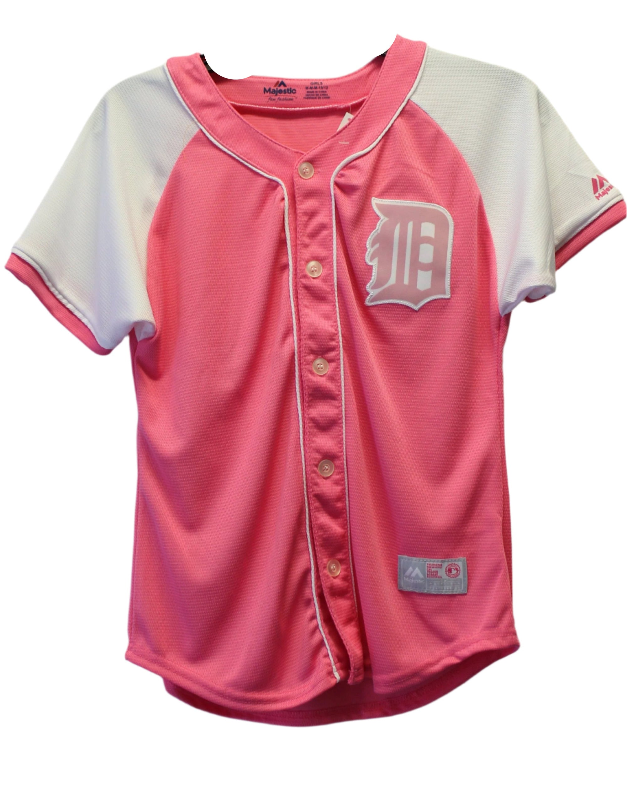 MLB Detroit Tigers Youth Girls Majestic Jersey - Sale