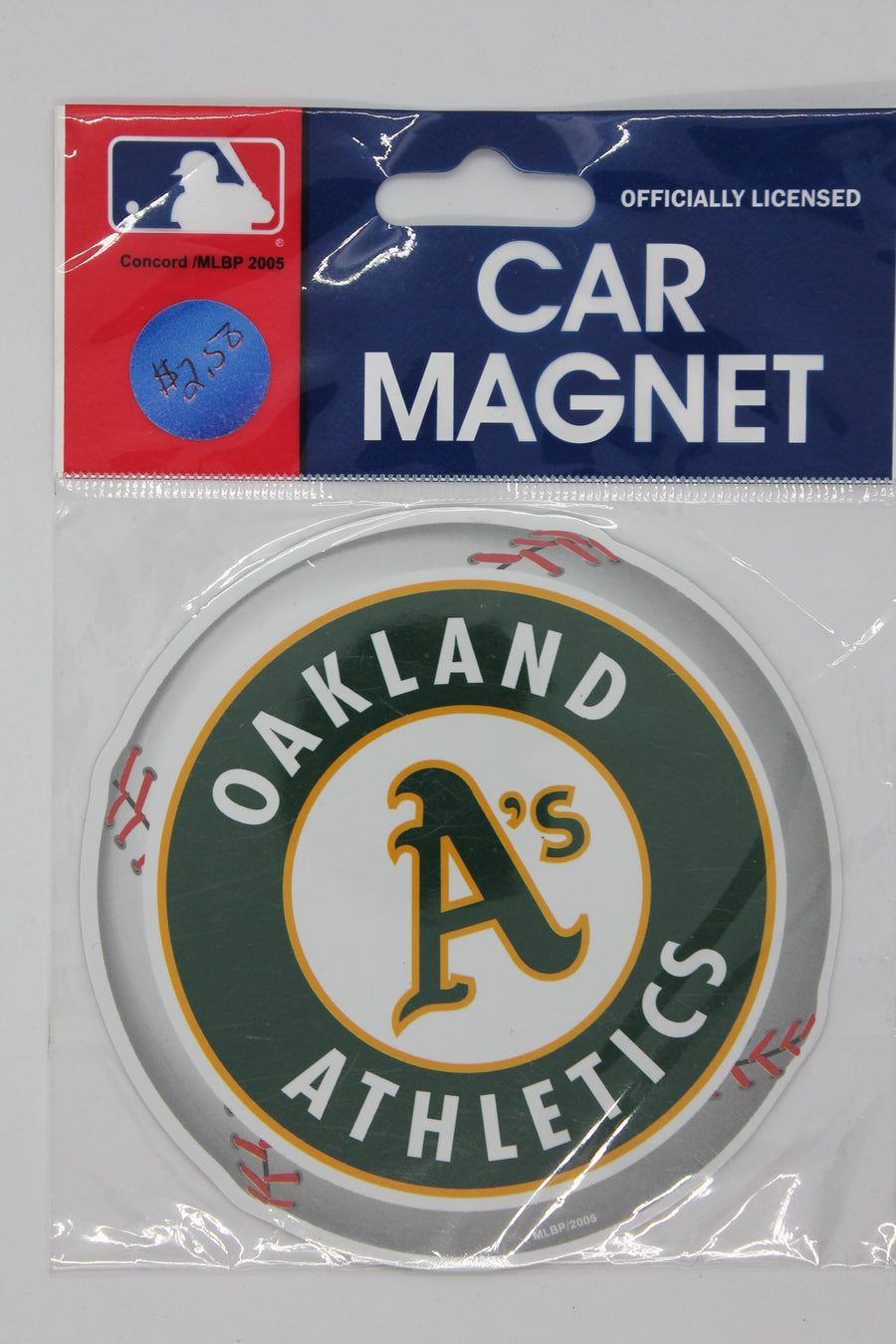 MLB Oakland Athletics Car Magnet