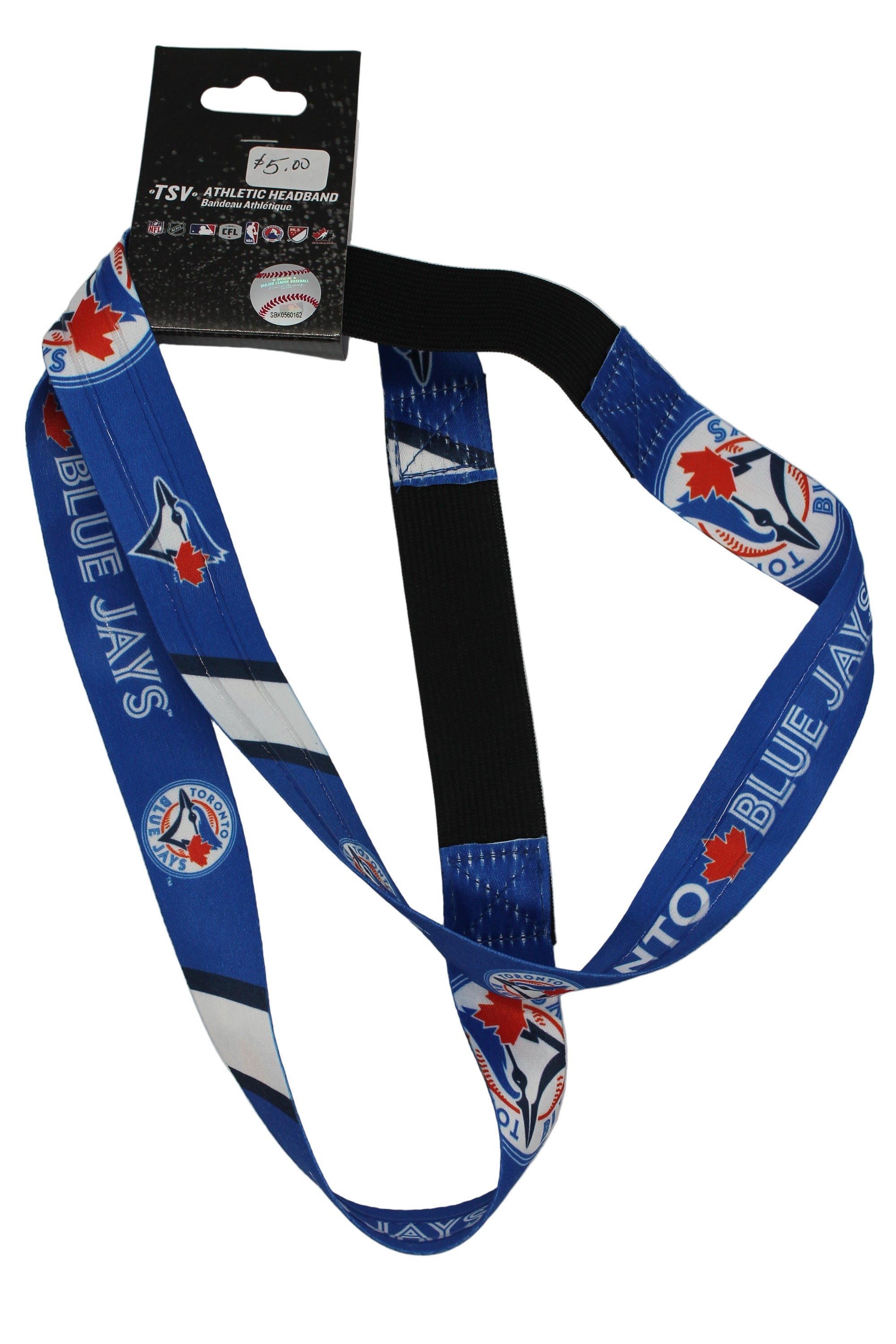 MLB Toronto Blue Jays Athletic Headband 2 pack
