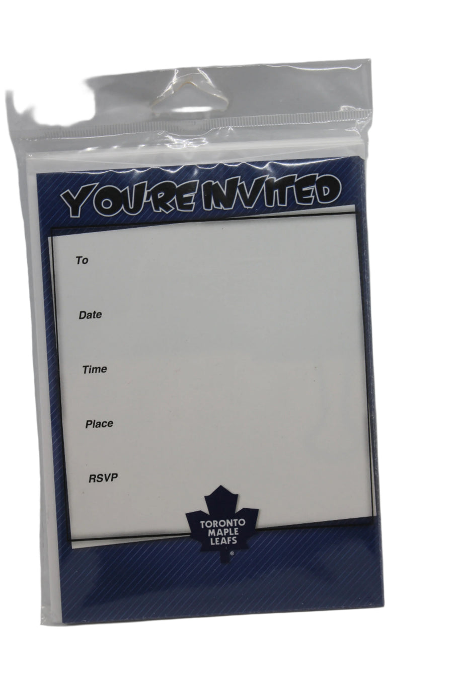 NHL Toronto Maple Leafs Party Invitations