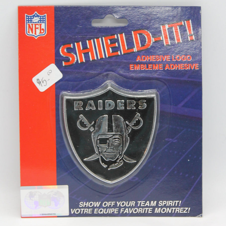 NFL Las Vegas Raiders Adhesive Chrome Logo