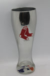 MLB Boston Red Sox Chrome Pilsner Glass