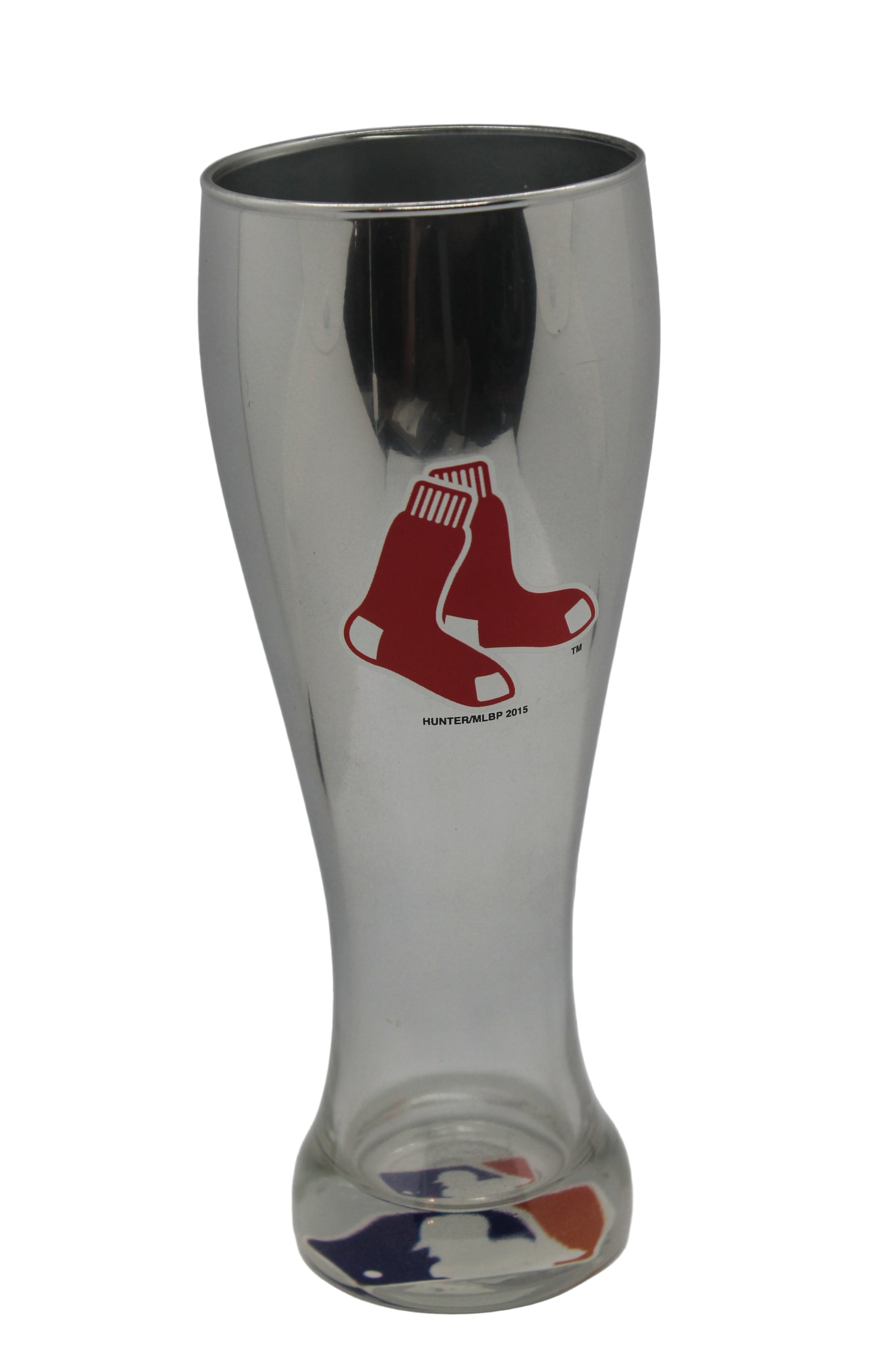MLB Boston Red Sox Chrome Pilsner Glass