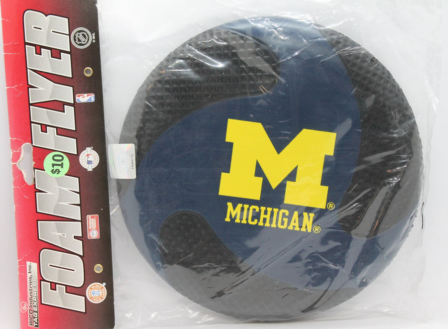 NCAA Michigan Wolverines Foam Flyer Frisbee