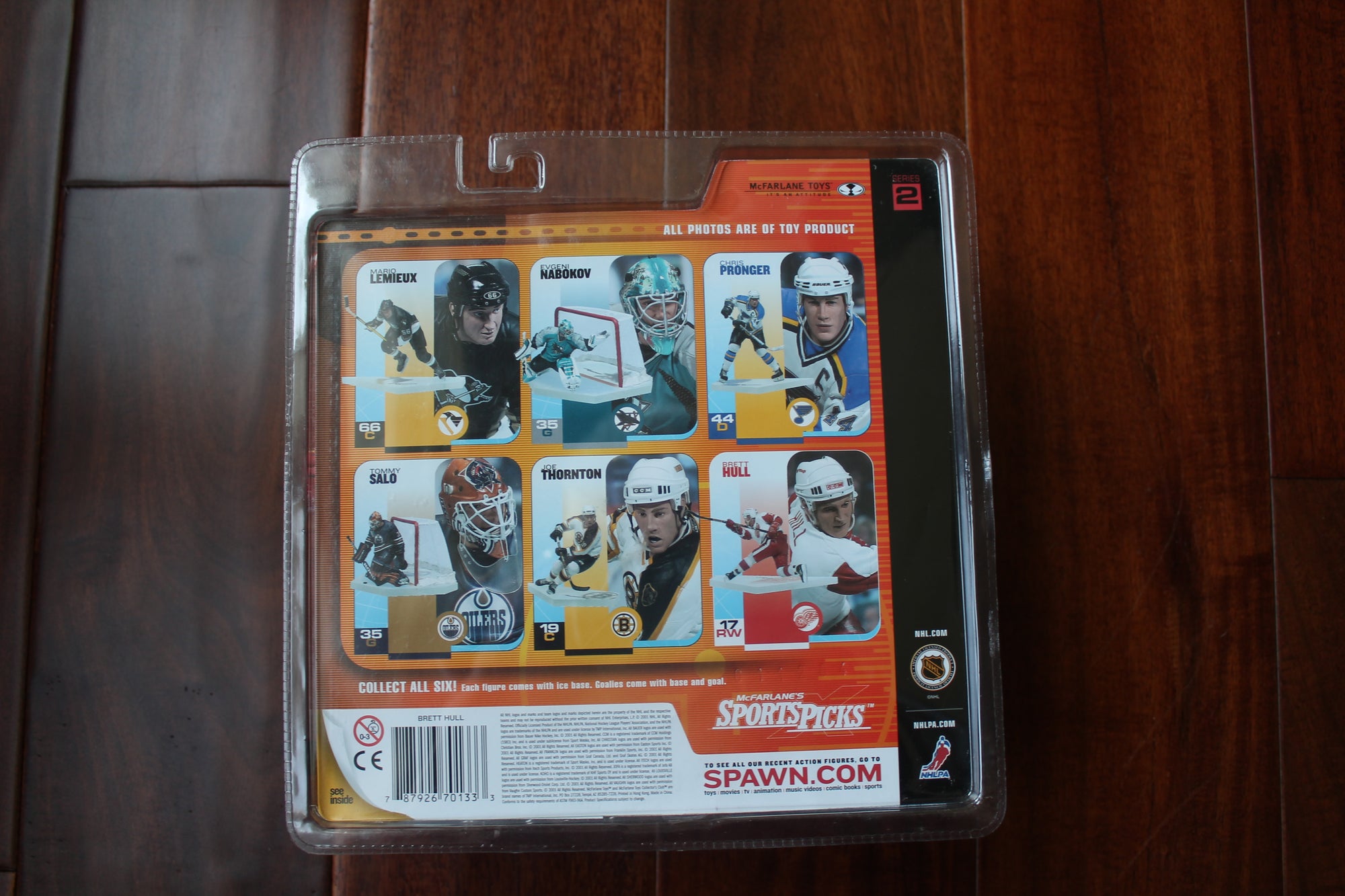 Brett Hull McFarlane NHL 2 - Variant - Detroit Red Wings