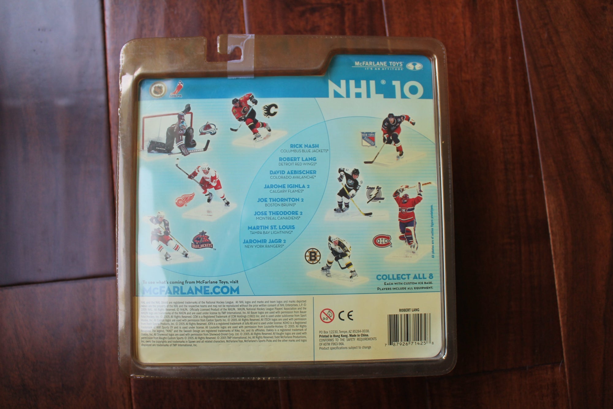 Robert Lang McFarlane Series 10 Variant - Detroit Red Wings