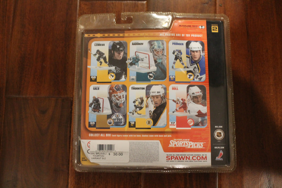 Joe Thornton Mcfarlane - NHL SportsPicks Series 2