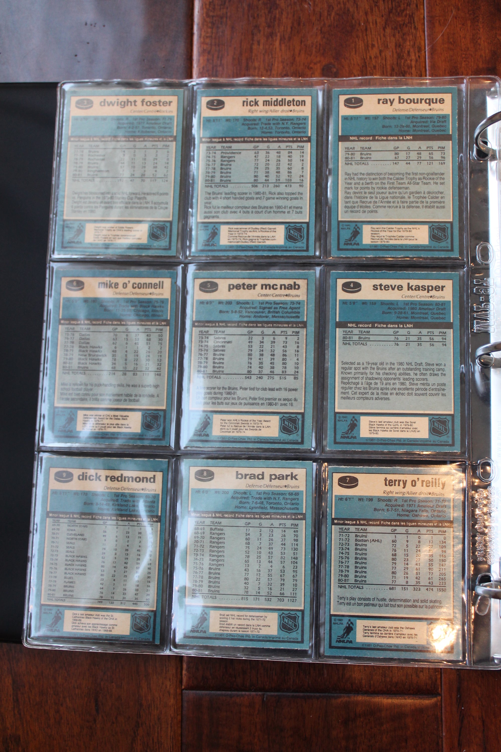 1981-82 O-PEE-CHEE Hockey Complete Set 396/396