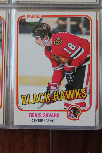 1981-82 O-PEE-CHEE Hockey Complete Set 396/396