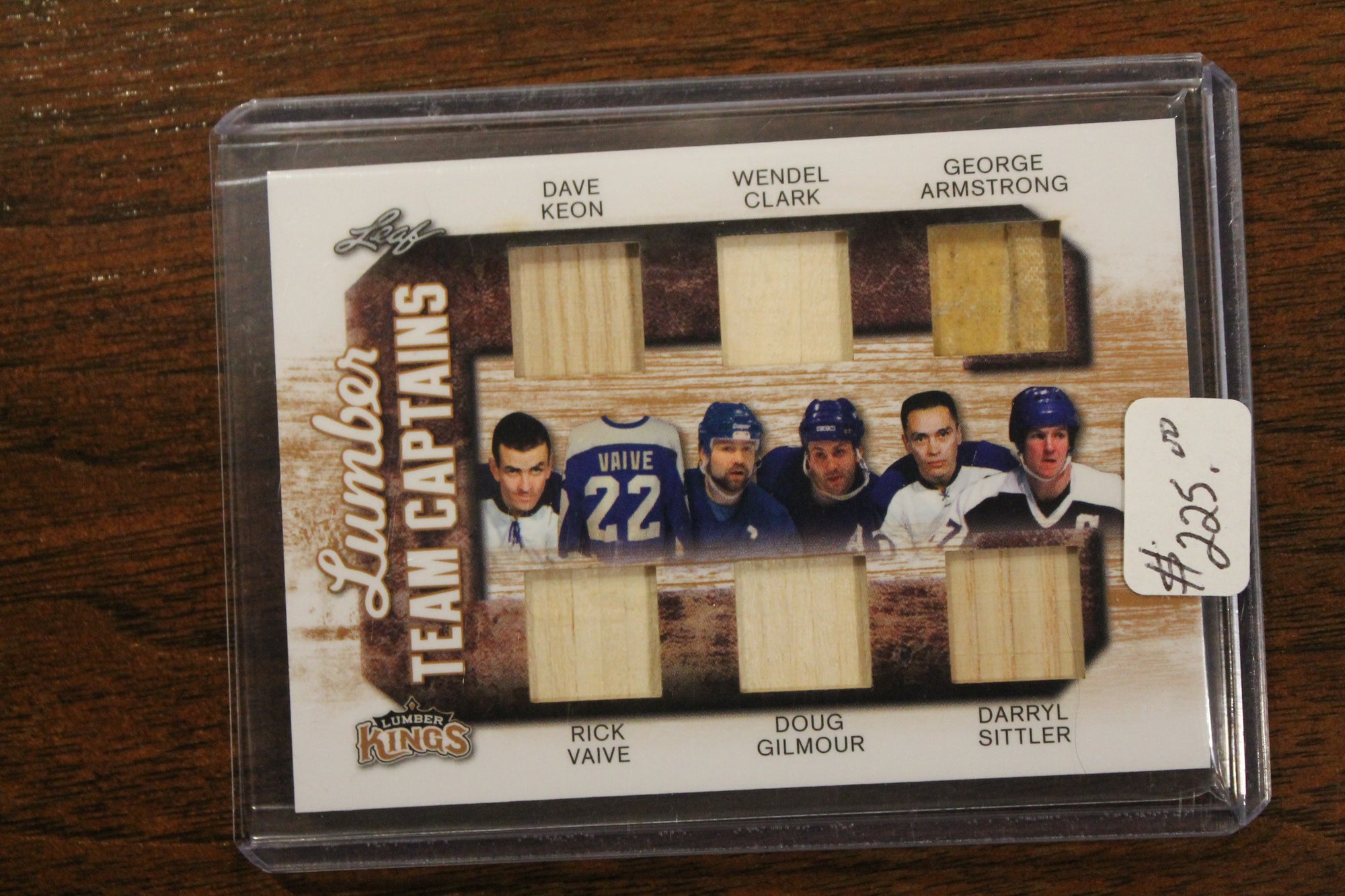 2017-18 Leaf Lumber Kings - Lumber Team Captains #LTC-02