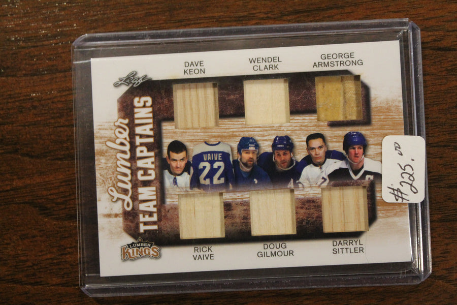 2017-18 Leaf Lumber Kings - Lumber Team Captains #LTC-02