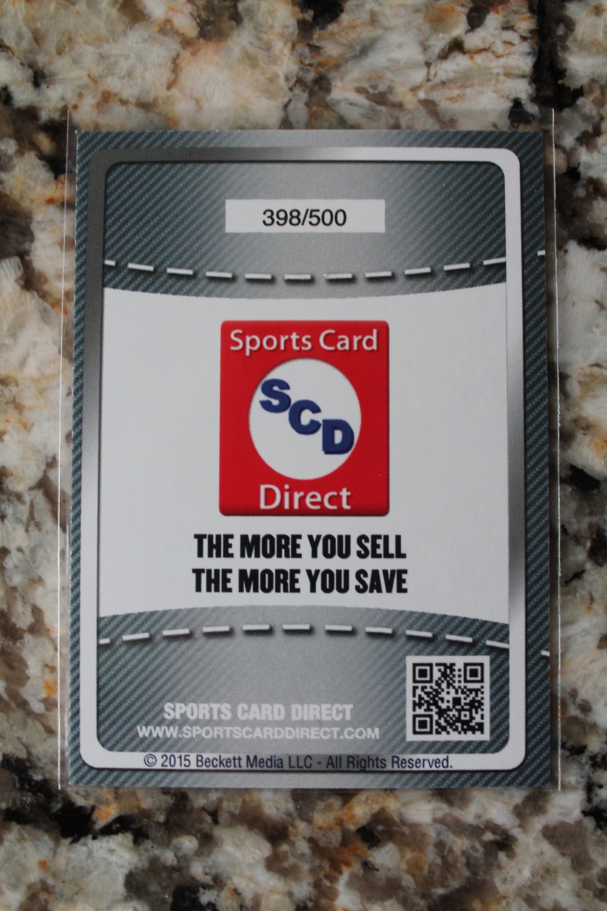 Michael Jordan 2015 Beckett Covers National Convention  #MIJO.3 #398/500