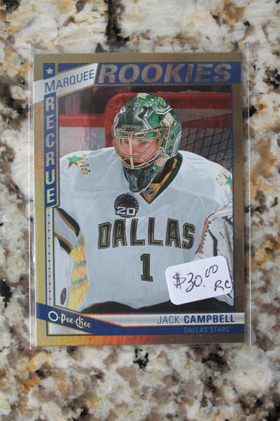 Jack Campbell 2013-14 O-Pee-Chee Rainbow Foil Rookie Card