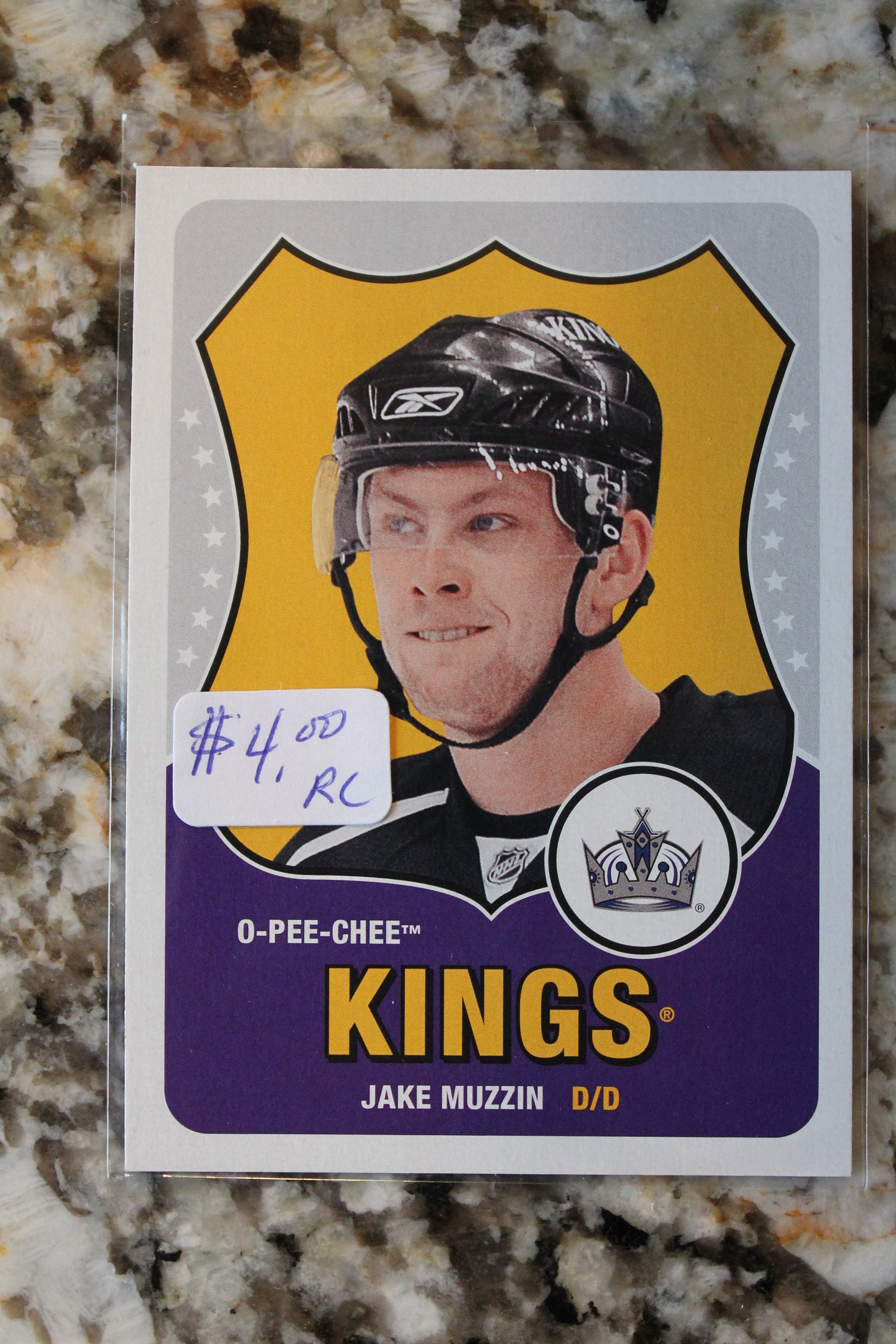 Jake Muzzin 2010-11 O-Pee-Chee Retro Rookie Card