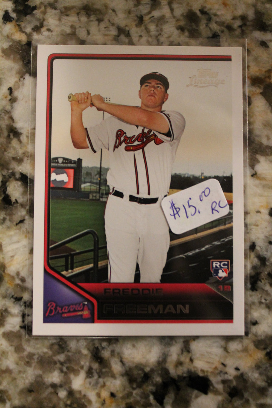 Freddie Freeman 2011 Topps Lineage Rookie Card