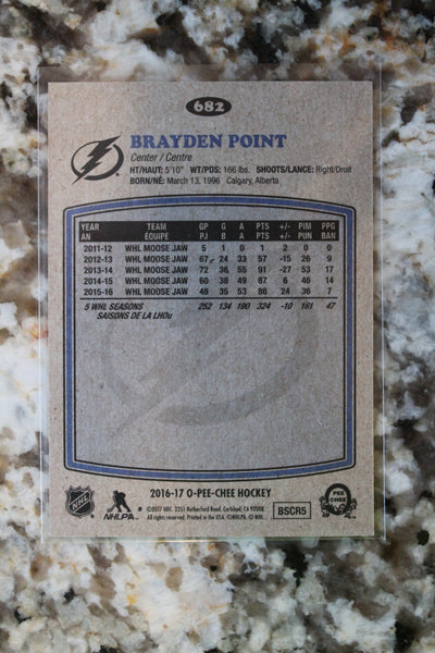 Brayden Point 2016-17 O-Pee-Chee Update - Retro Marquee Rookies Rookie Card