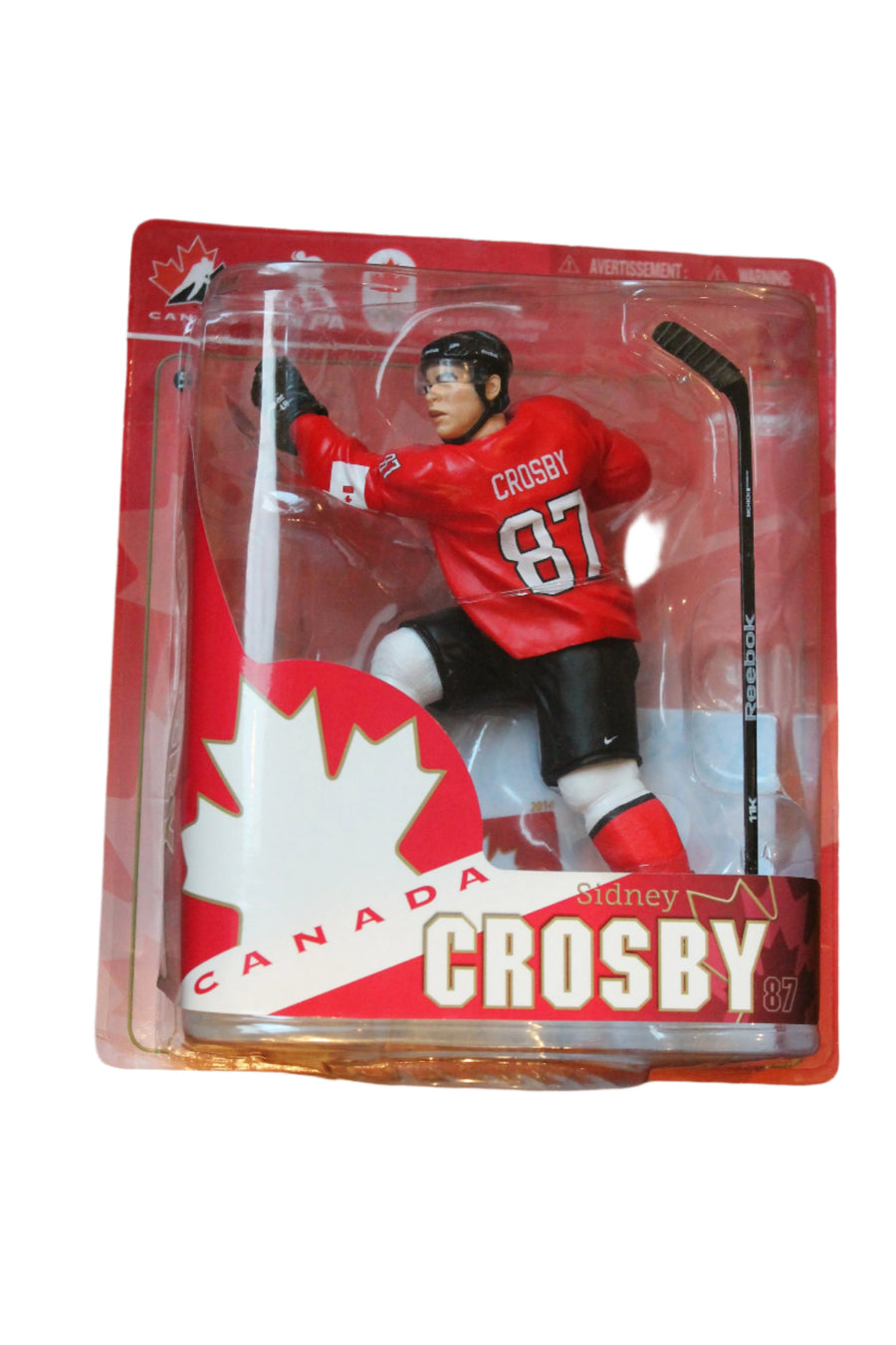 Sidney Crosby McFarlane Team Canada 2014 Sochi Olympics Action Figure
