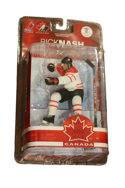 RICK NASH MCFARLANE - 2010 TEAM CANADA OLYMPICS - WHITE JERSEY