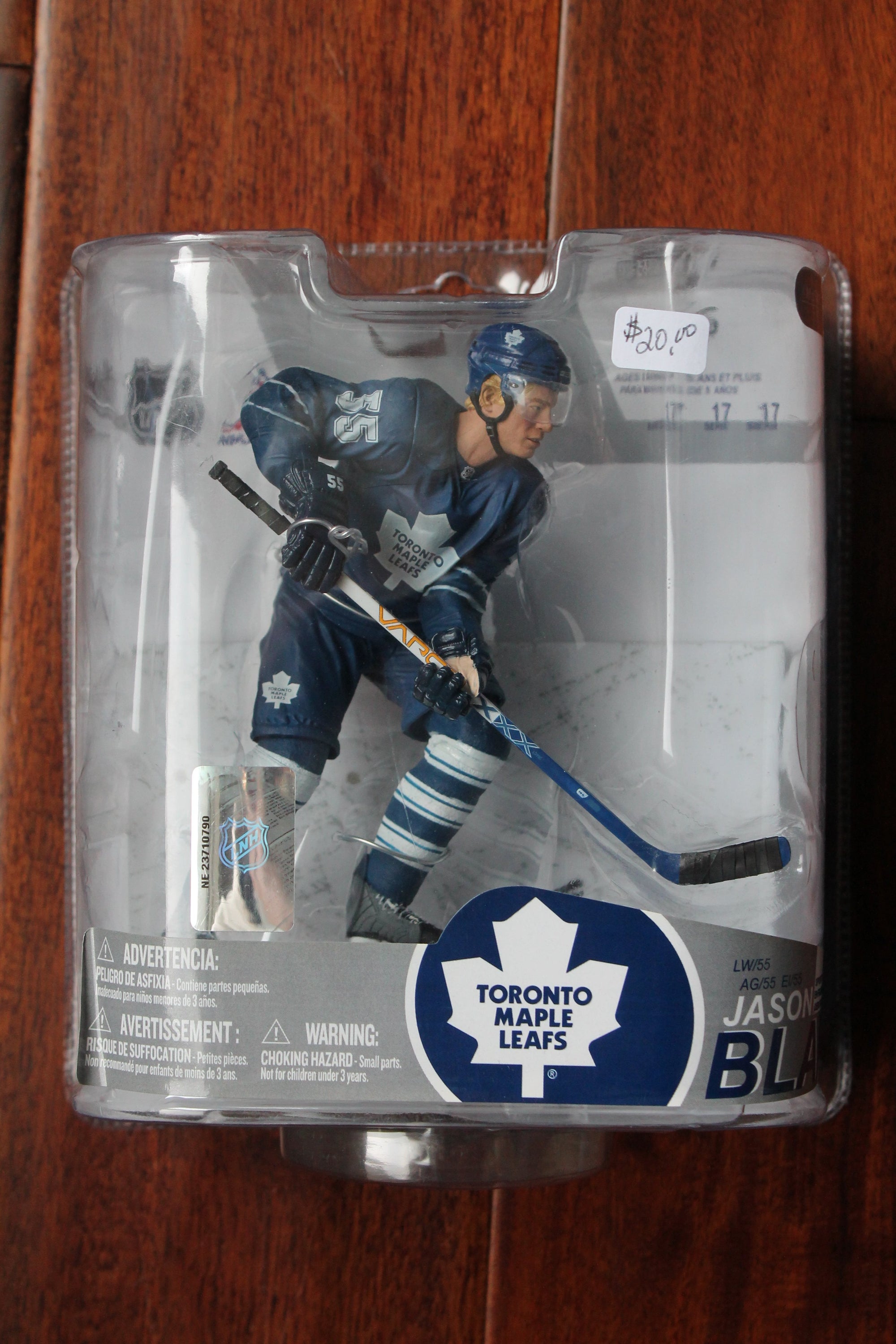 Jason Blake NHL Series 17 McFarlane Figure Toronto Maple Leafs