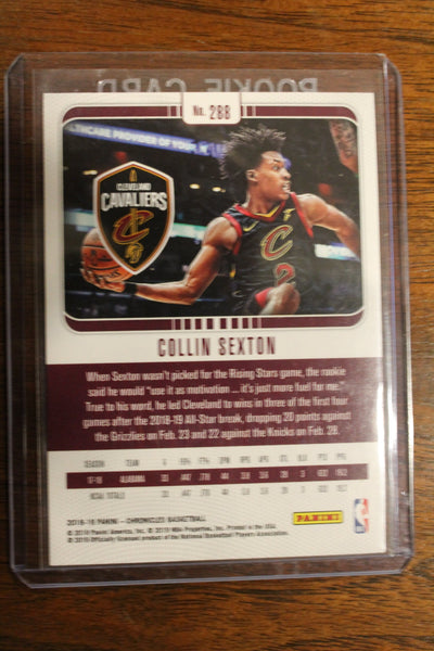 Collin Sexton 2018-19 Panini Chronicles Studio Rookie Card
