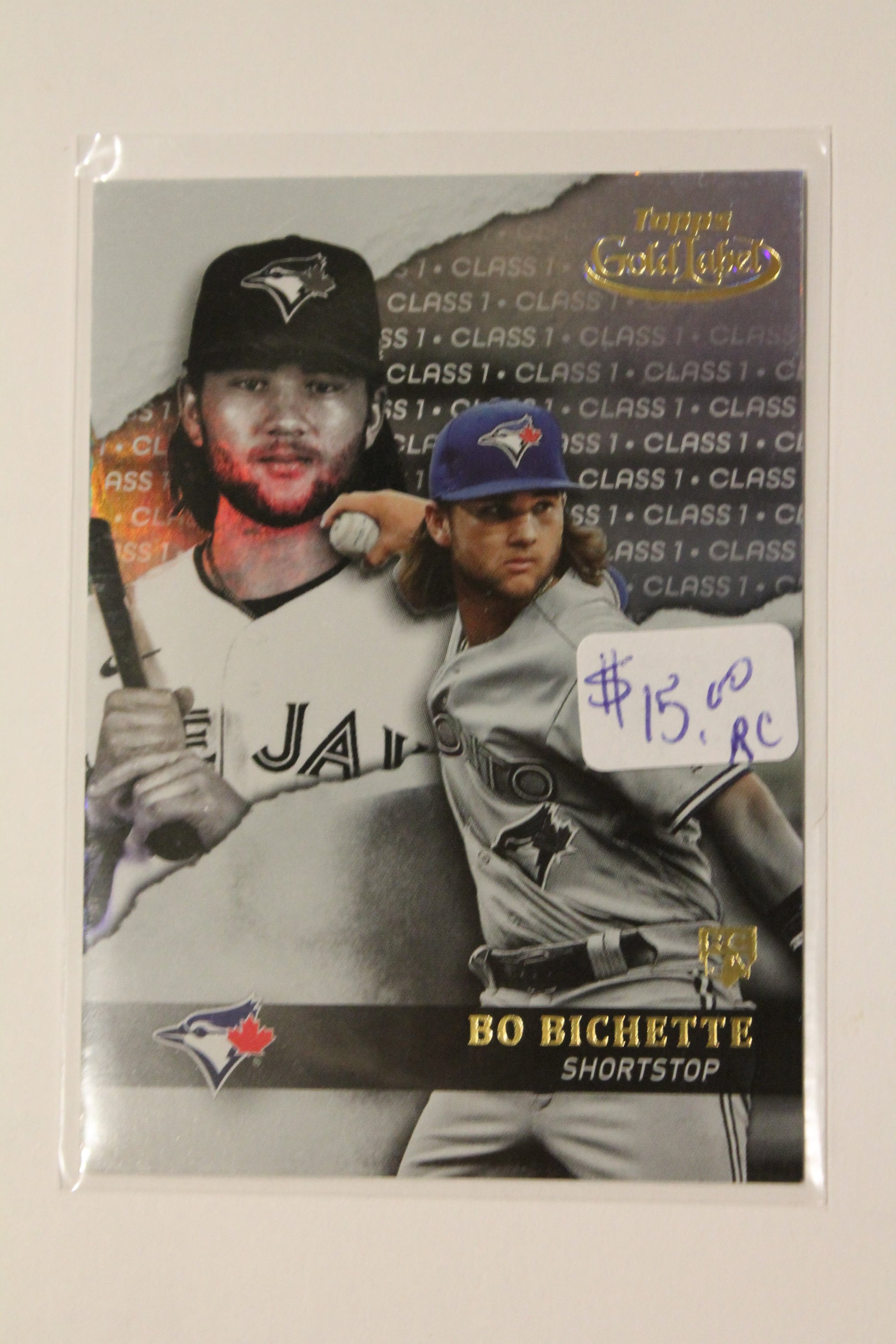 Bo Bichette 2020 Topps Gold Label Rookie Card