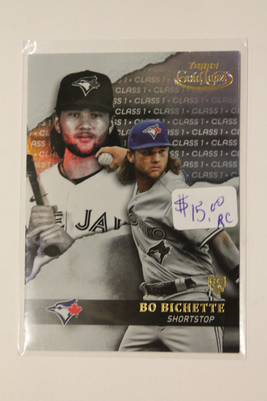 Bo Bichette 2020 Topps Gold Label Rookie Card