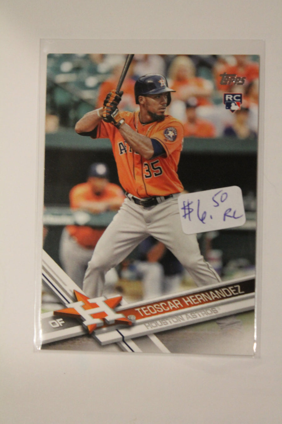 Teoscar Hernandez 2017 Topps Rookie Card