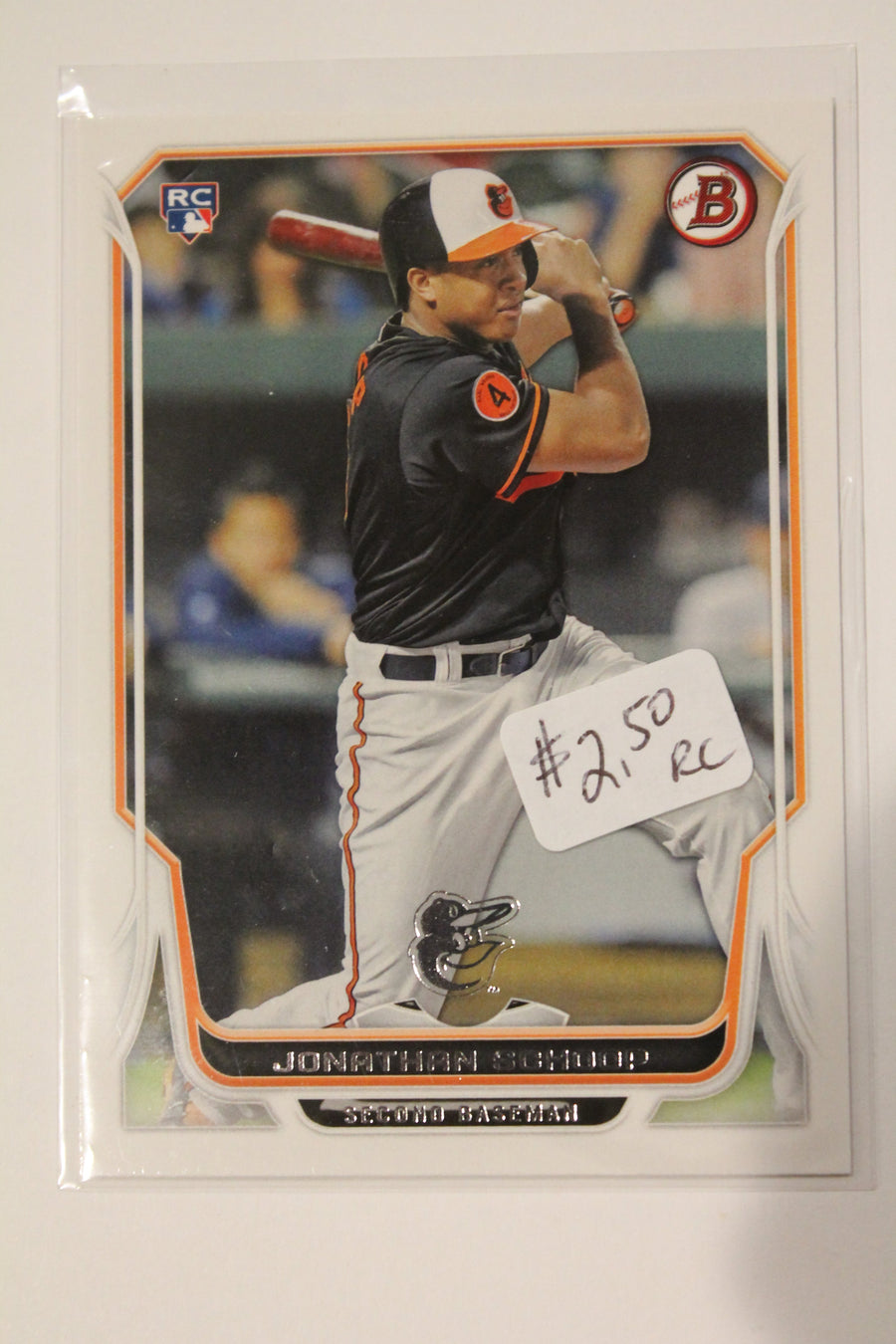 Jonathan Schoop 2014 Bowman Rookie Card