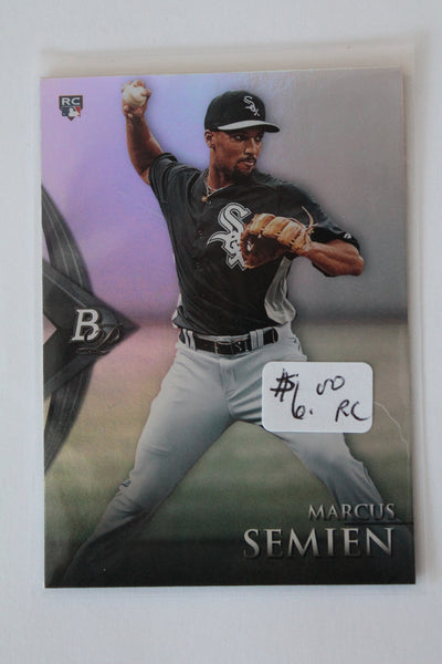 Marcus Semien 2014 Bowman Platinum Rookie Card