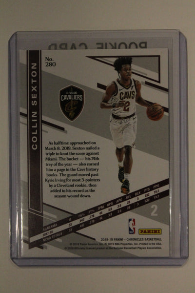 Collin Sexton 2018-19 Panini Elite Rookie Card