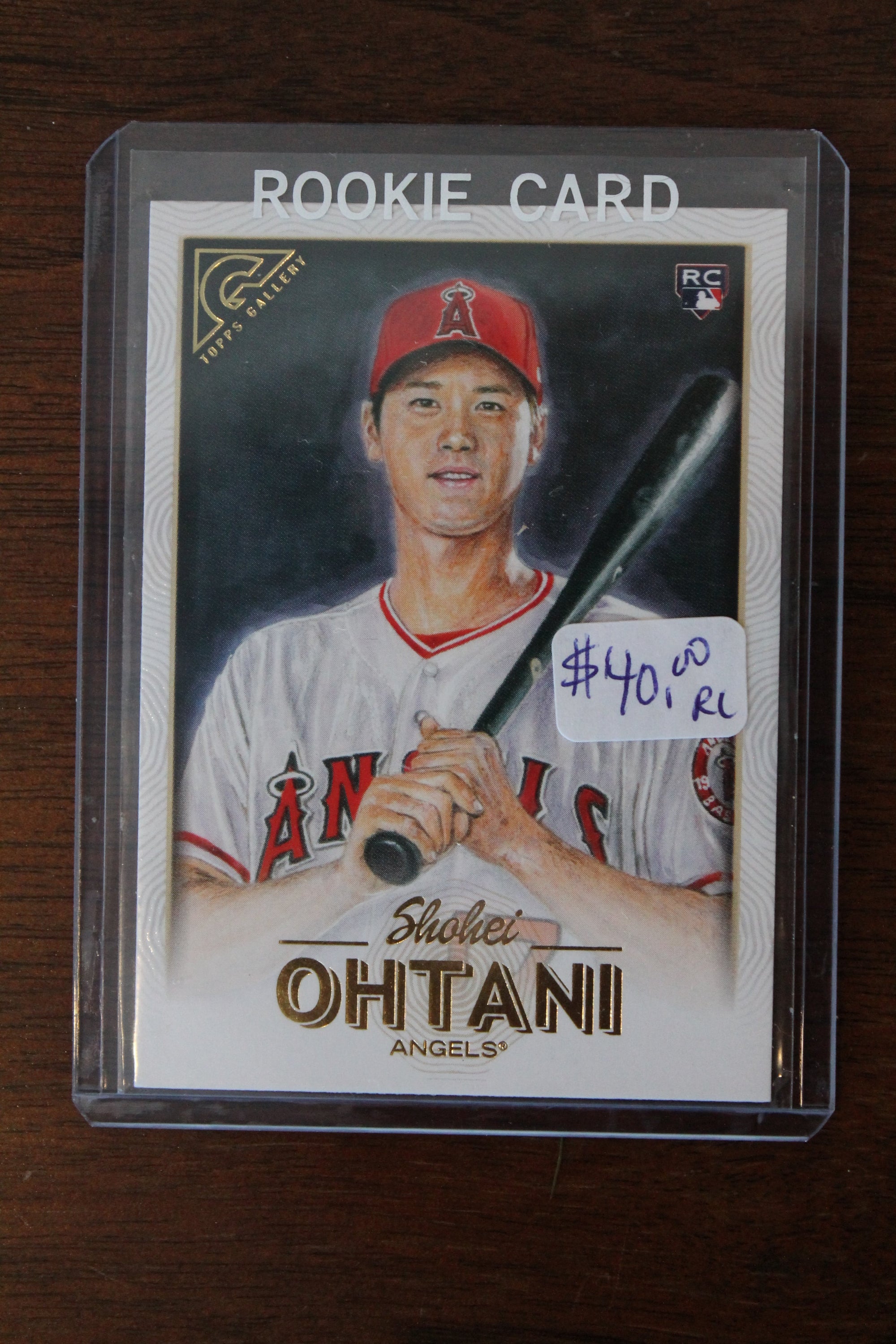 Shohei Ohtani 2018 Topps Gallery Rookie Card