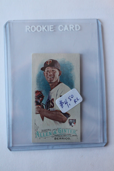 Jose Berrios 2016 Allen & Ginter Mini Rookie Card