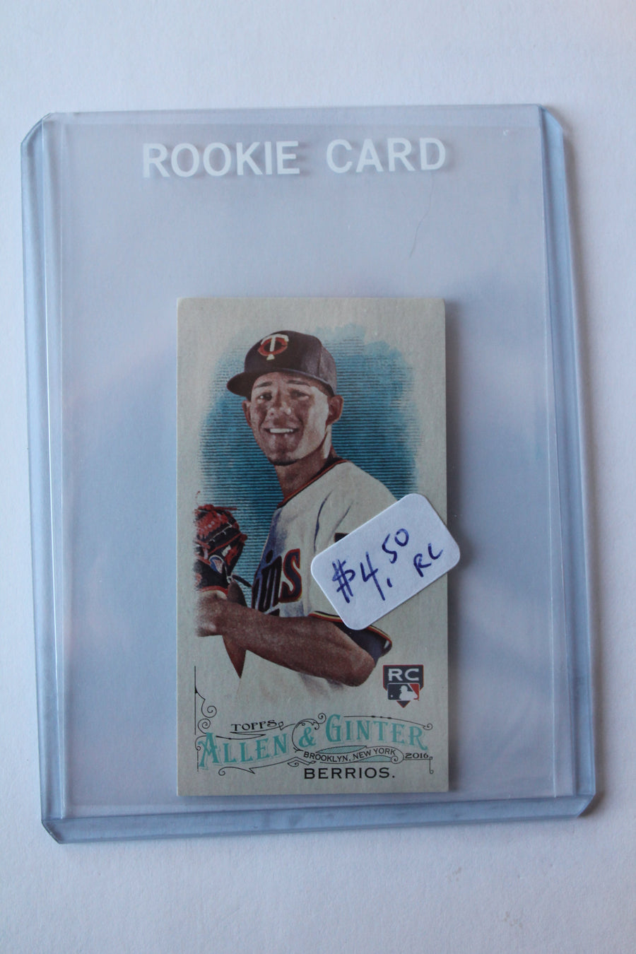 Jose Berrios 2016 Allen & Ginter Mini Rookie Card