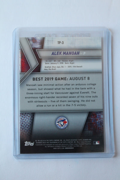 Alek Manoah 2019 Bowman's Best XRC (Sale)