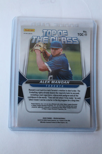 Alek Manoah 2020 Panini Prizm - Top of the Class - Silver Prizm #TOC-11 XRC (Sale)