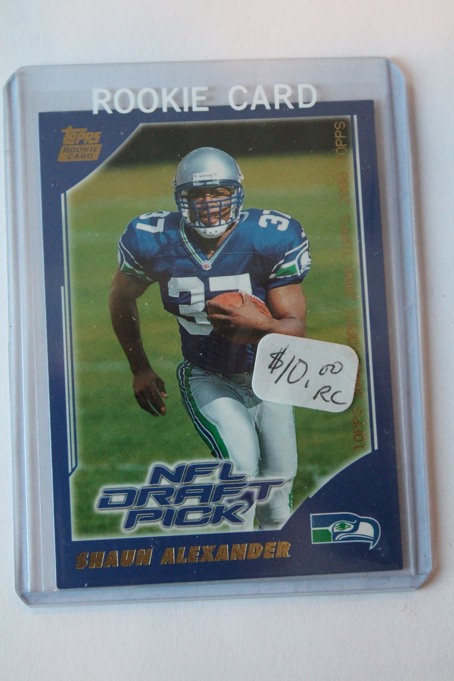 Shaun Alexander 2000 Topps Rookie Card