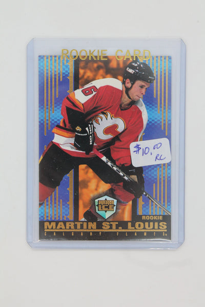 Martin St. Louis 1998-99 Pacific Dynagon Ice Rookie Card