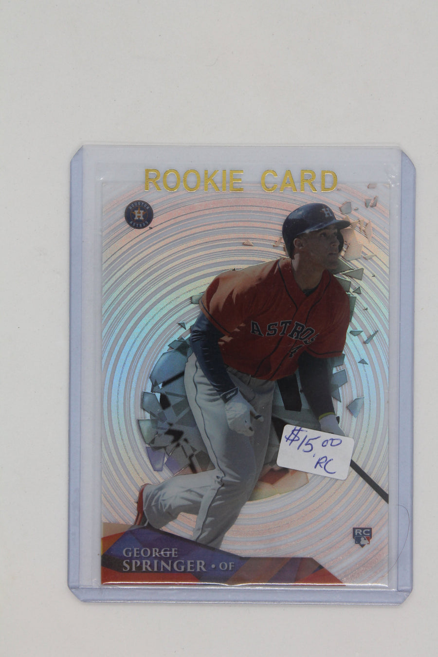 George Springer Topps High Tek Rookie Card