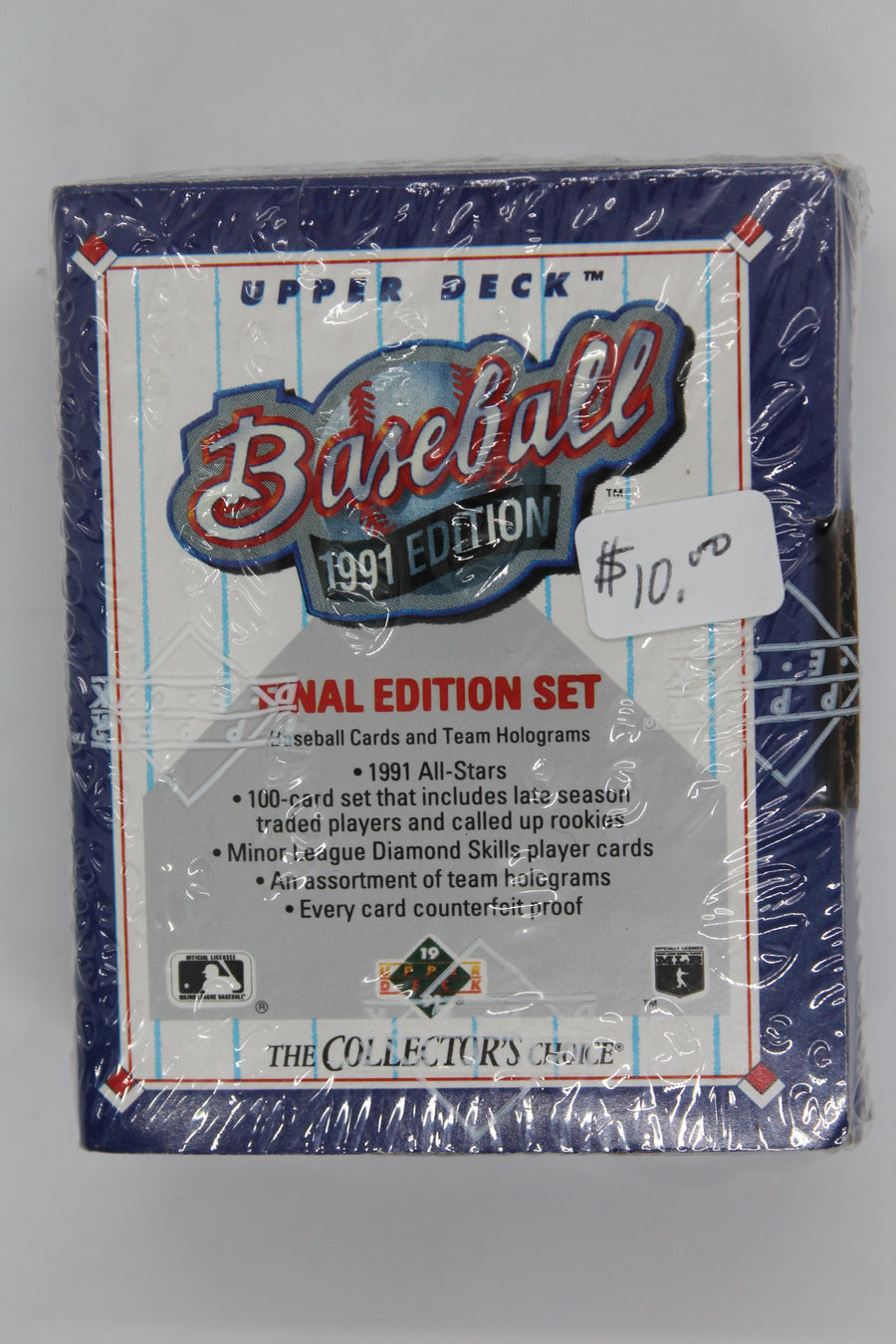 1991 Upper Deck Baseball Cards FINAL EDITION Set Box Factory Sealed
