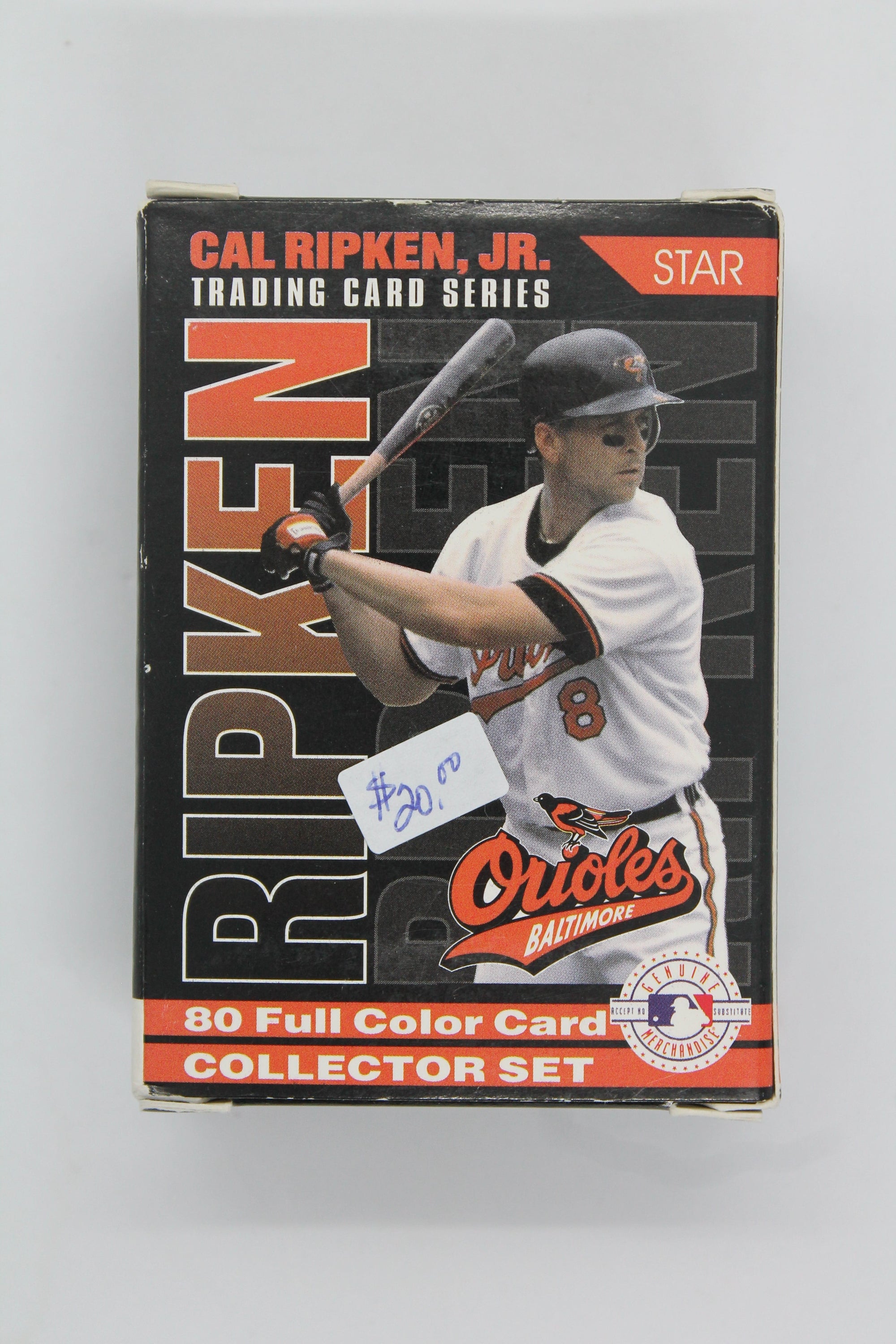 Cal Ripken Jr. Baseball Trading Cards Collector Set of 80- Baltimore Orioles-New