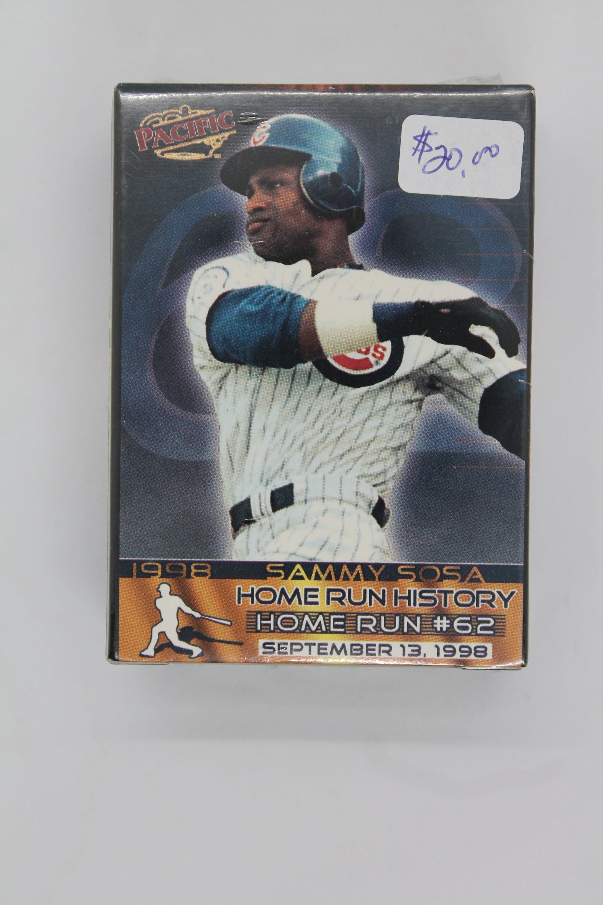 1998 PACIFIC HOME RUN HISTORY SEALED COMPLETE SET MARK MCGWIRE SAMMY SOSA NEW