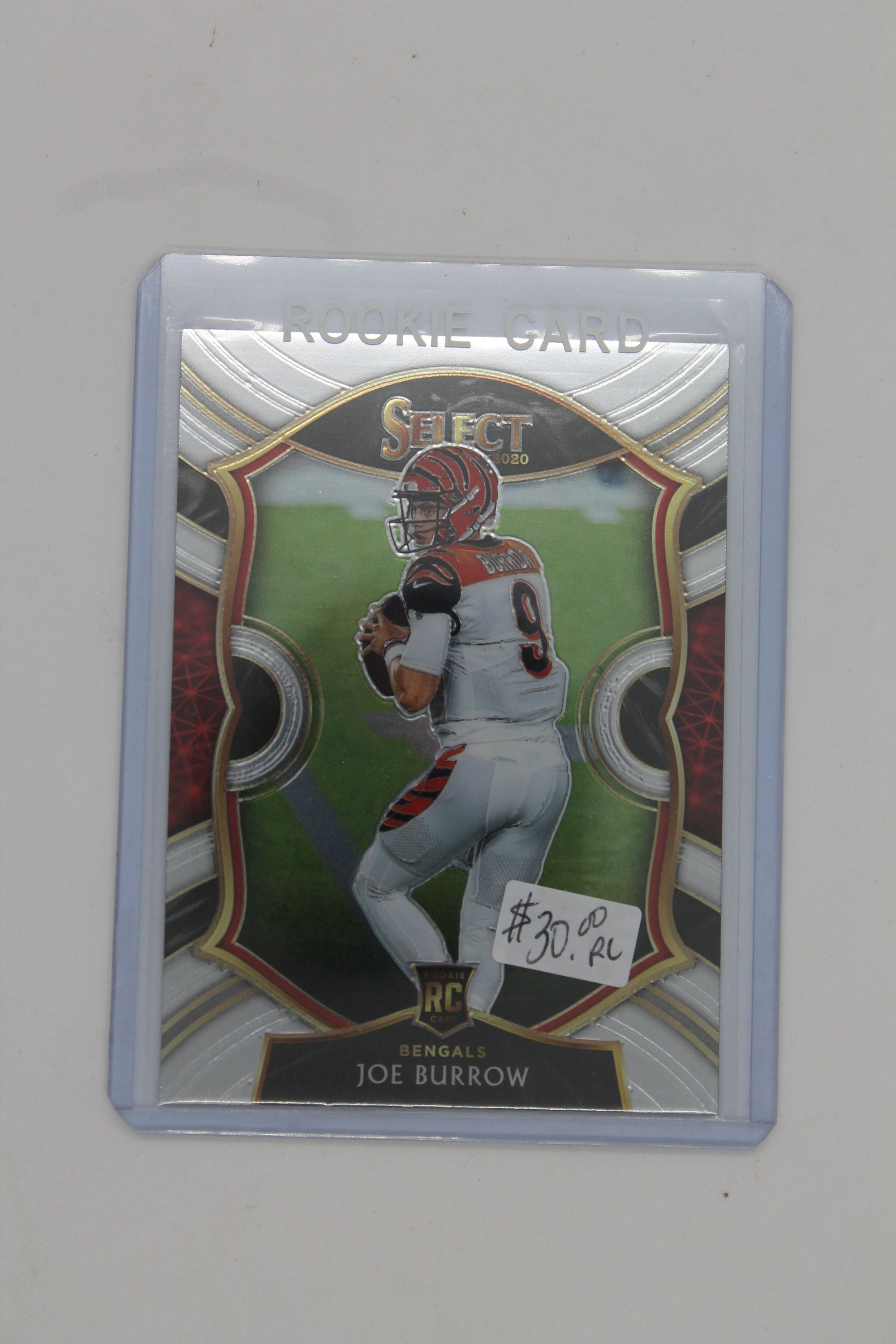 Joe Burrow  2020 Panini Select Concourse Rookie Card